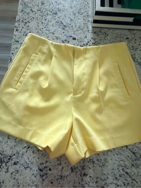 a new day High-Waist Yellow Tailored Shorts